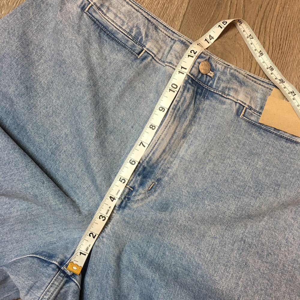 NWT Madewell Emmett Wide-Leg Light Blue Jeans W 33 - Picture 9 of 11